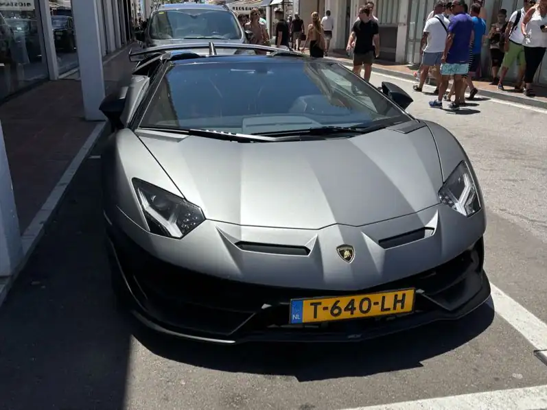 Lamborghini Aventador SVJ spotted in Barbacha