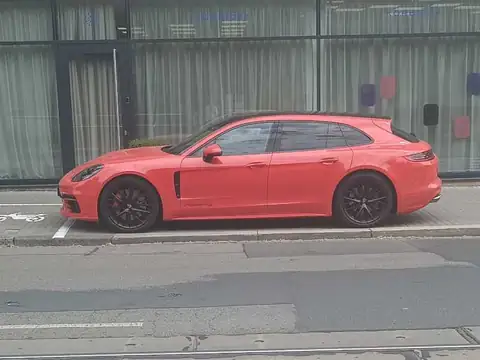 Porsche Panamera Turbo Sport Turismo (2021) spotted in Brno, Czechia
