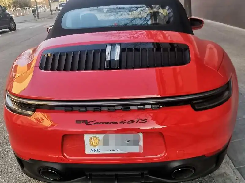 Porsche 911 Carrera 4 GTS (2021) spotted in Granollers, Spain