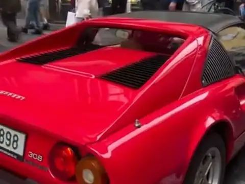 Ferrari 308 (1980) spotted in Saint-Malo, France