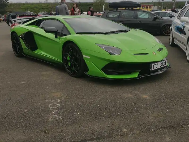 Lamborghini Aventador spotted in Ostrava
