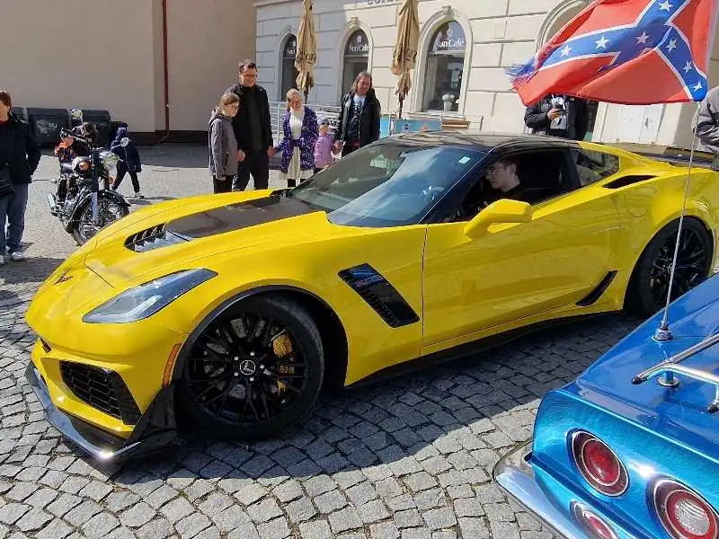 Chevrolet Corvette ZR1 (2019) spotted in Příbram, Czechia