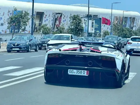 Lamborghini Aventador SVJ Roadster (2020) spotted in Demnate, Morocco