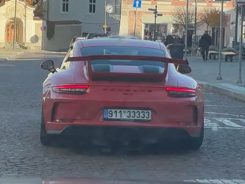 Porsche GT3 (2018) spotted in Kutná Hora, Czechia