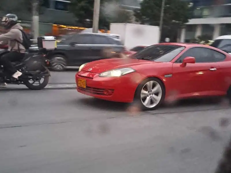 Hyundai Tiburon (2003) spotted in Bogotá, Colombia