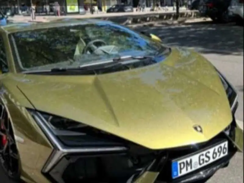 Lamborghini Sian spotted in Khirdalan