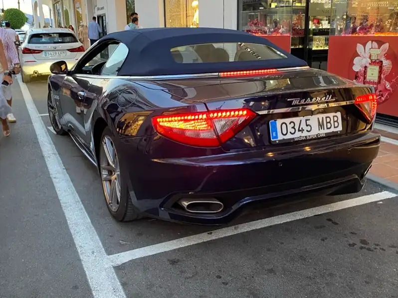 Maserati GranCabrio (2016) spotted in Marbella, Spain