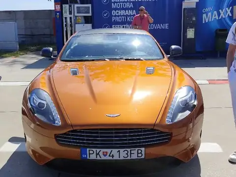 Aston Martin DB9 spotted in Dunajská Streda
