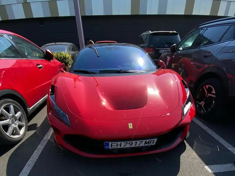 Ferrari F8 Tributo (2019) spotted in Burgas, Bulgaria