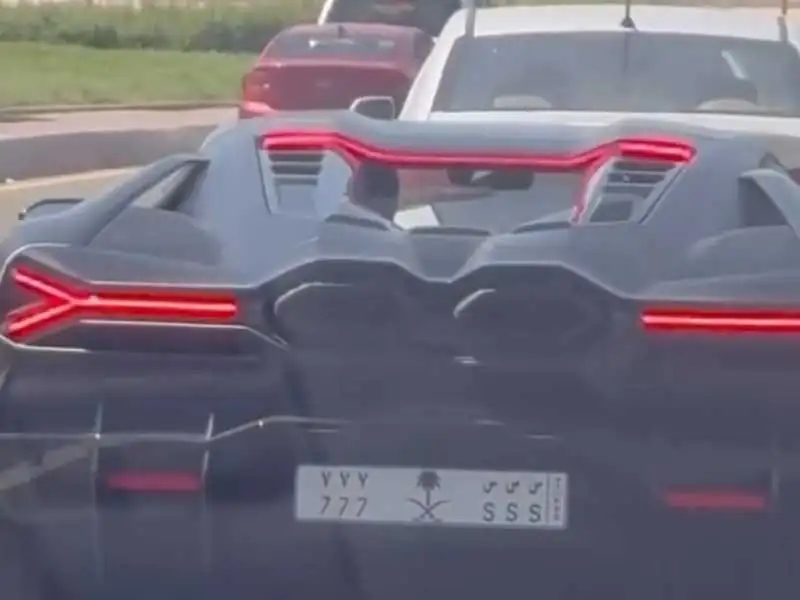 Lamborghini Centenario (2017) spotted in Amman, Jordan
