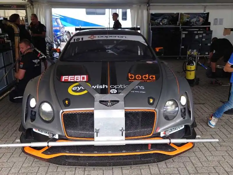 Bentley Continental GT3 (2014) spotted in Assen, The Netherlands