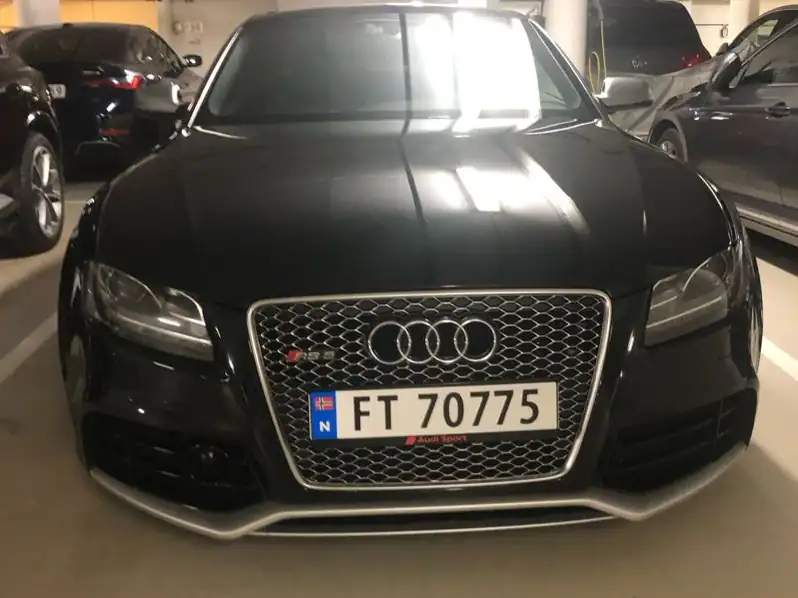 Audi RS5 (2013) spotted in Lillestrøm, Norway