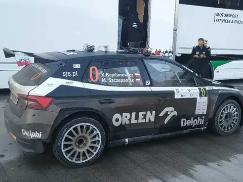 Škoda Fabia R5 spotted in Chorzów