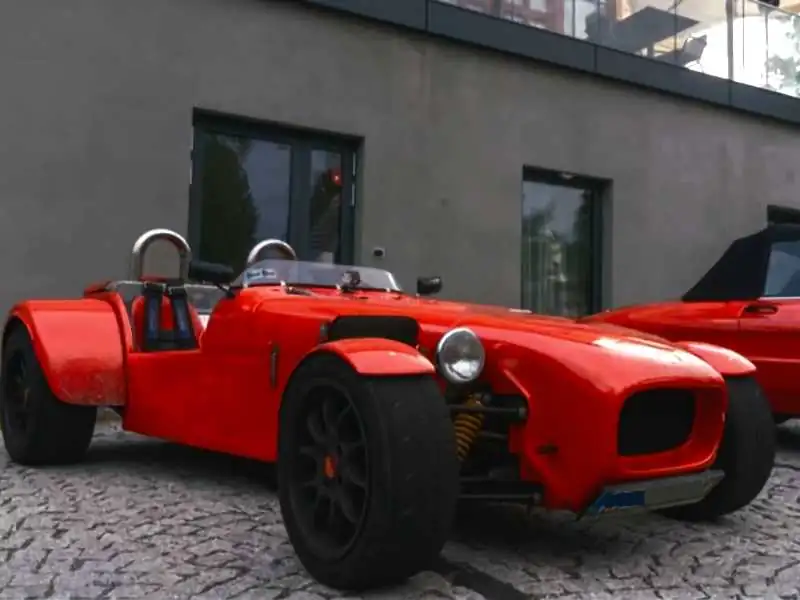 Caterham Seven spotted in Poprad