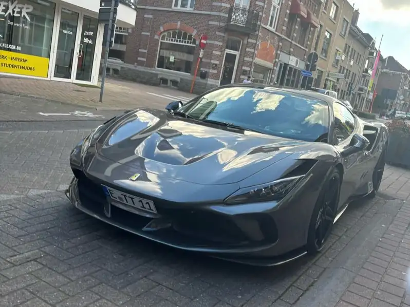 Ferrari F8 Tributo spotted in Genk
