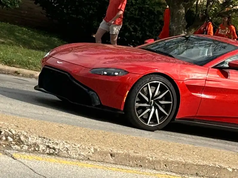 Aston Martin Vantage spotted in Champaign