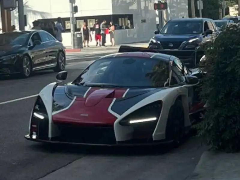McLaren Senna (2019) spotted in Terni, Italy