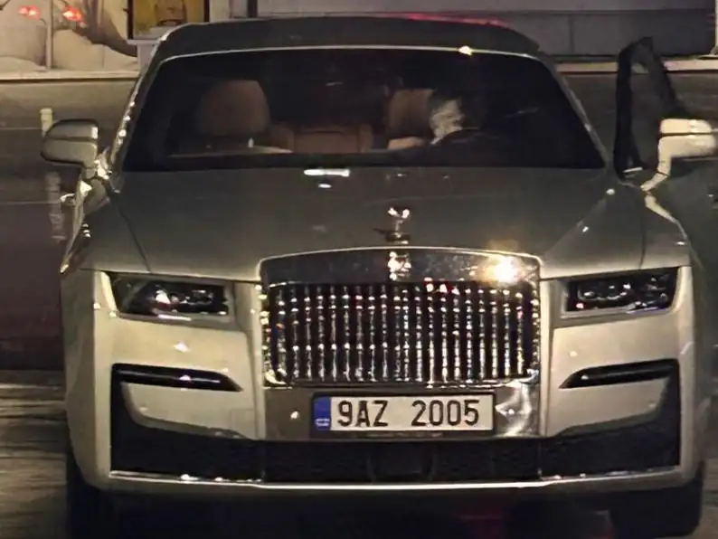 Rolls-Royce Ghost spotted in Staré Město