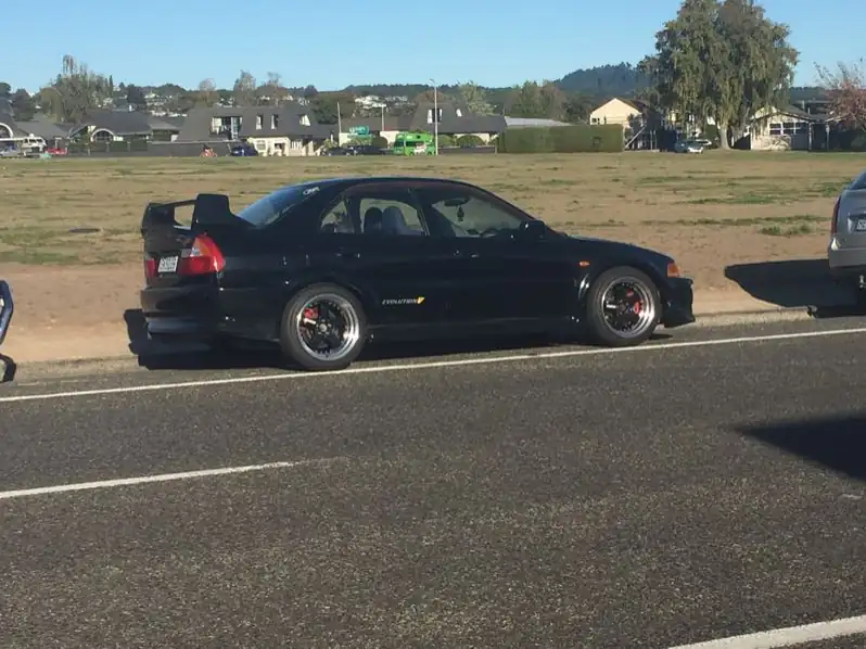 Mitsubishi Lancer Evolution (2001) spotted in Hamilton, New Zealand