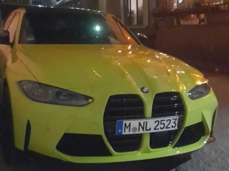 BMW M4 spotted in Gevgelija