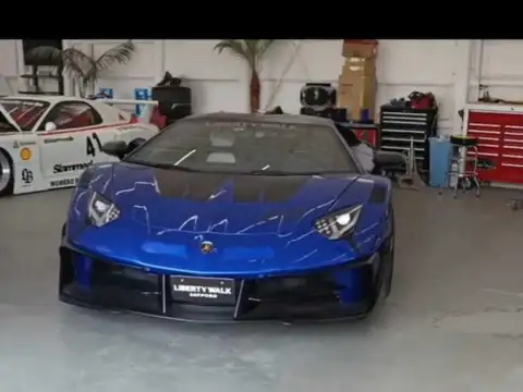 Lamborghini Aventador (2020) spotted in Maebashi, Japan