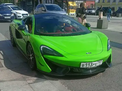 McLaren 570S spotted in Tver