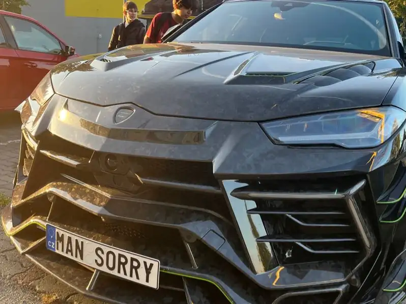 Lamborghini Urus spotted in Prešov