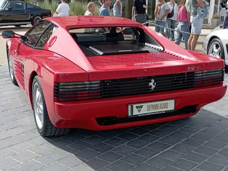 Ferrari 512 TR (1991) spotted in Ostend, Belgium