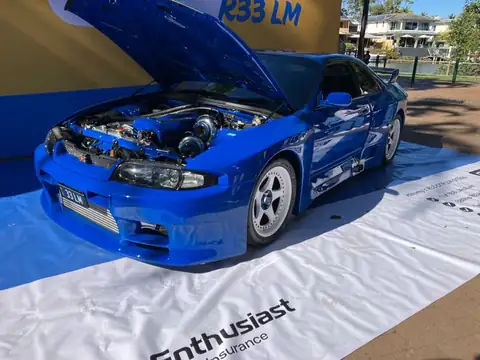 Nissan Skyline GT-R R33 LM (1995) spotted in Cootharaba, Australia