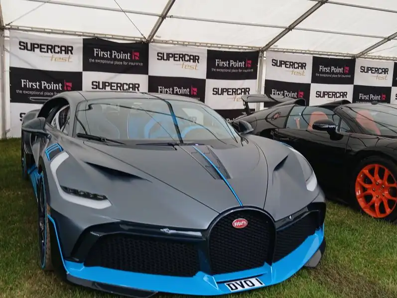 Bugatti Divo (2019) spotted in Northampton, United Kingdom