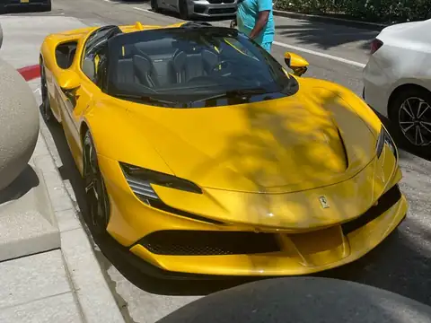 Ferrari SF90 Spider spotted in Los Angeles, United States