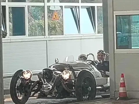 Morgan 3-Wheeler (2021) spotted in Cista Provo, Croatia