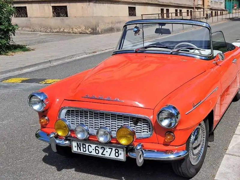 Škoda Felicia (1960) spotted in Hradec Králové, Czechia