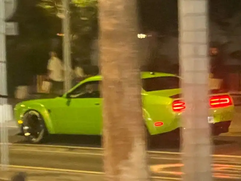 Dodge Challenger spotted in Arona