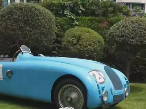 Jaguar C-Type (1953) spotted in Cannes, France