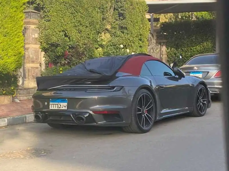 Porsche 911 Turbo S Cabriolet (2021) spotted in Cairo, Egypt