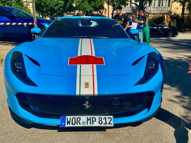 Ferrari 812 Competizione (2021) spotted in Alcalá de Guadaira, Spain