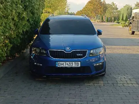 Škoda Octavia vRS (2015) spotted in Odesa, Ukraine