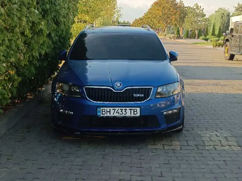 Škoda Octavia vRS (2015) spotted in Odesa, Ukraine