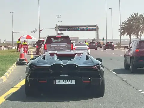 Lamborghini Sian (2020) spotted in Dār Kulayb, Bahrain