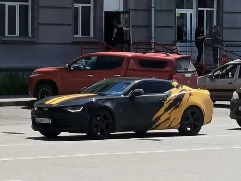 Chevrolet Camaro (2018) spotted in Chelyabinsk, Russia