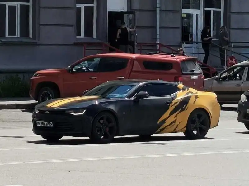 Chevrolet Camaro (2018) spotted in Chelyabinsk, Russia