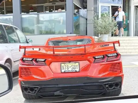 Chevrolet Corvette (2023) spotted in Tirana, Albania