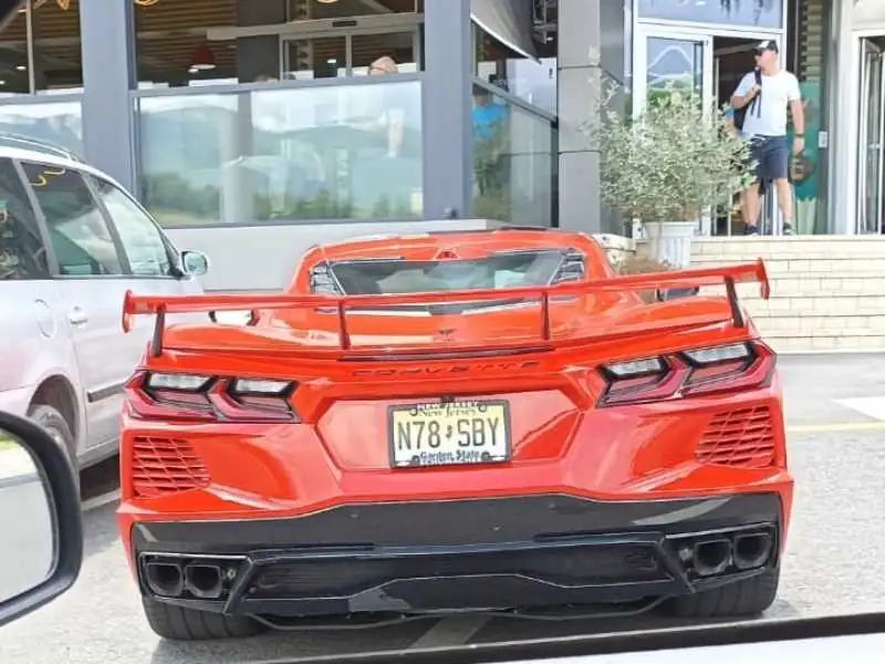 Chevrolet Corvette (2023) spotted in Tirana, Albania