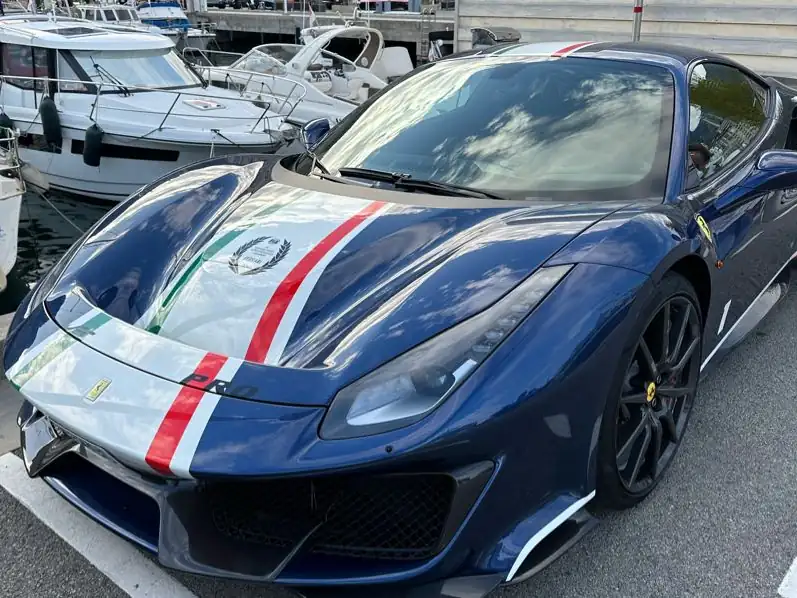 Ferrari 488 Pista spotted in Nice