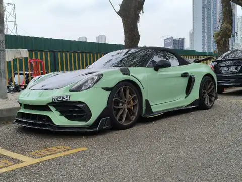 Porsche 718 Boxster (2021) spotted in Kuala Lumpur, Malaysia