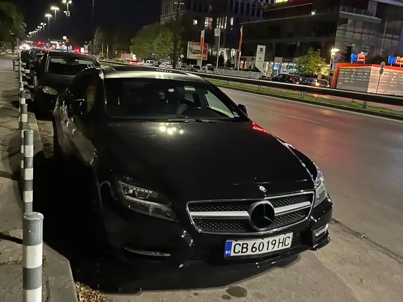 Mercedes-Benz CLS (2015) spotted in Sofia, Bulgaria