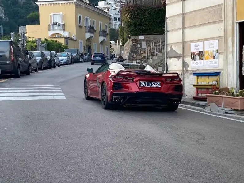Chevrolet Corvette (2023) spotted in Castellammare di Stabia, Italy