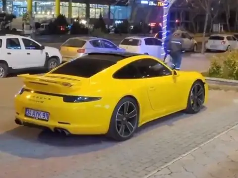 Porsche 911 spotted in Çorlu