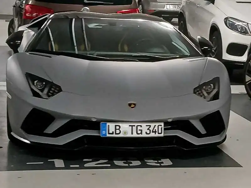 Lamborghini Aventador (2021) spotted in Reutlingen, Germany